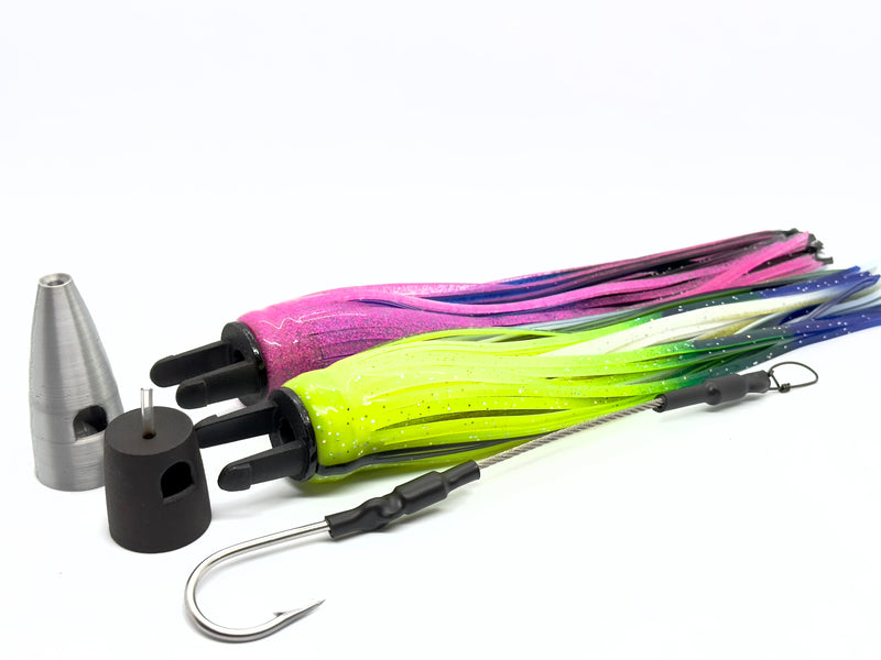 Snap-On Offshore Lure DUO Kit Black & Blue | Patented Snap-On Offshore Lure DUO Kit Black & Blue | Patented