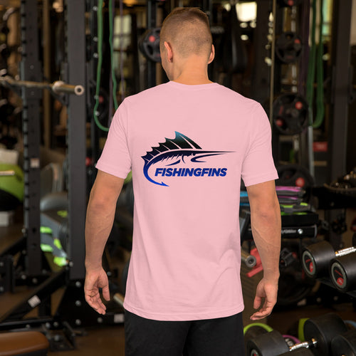 Fishingfins Unisex T-shirt Pink Color
